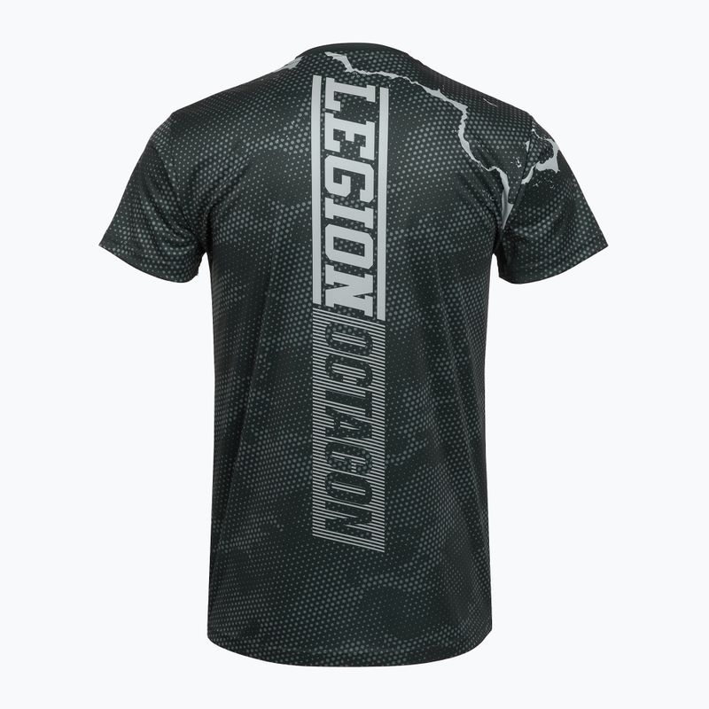 Pánske tréningové tričko Octagon Marble Camo black 2