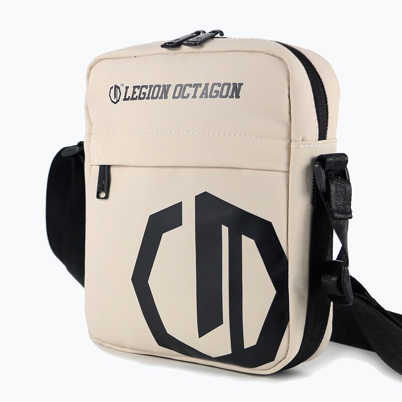 Vrecko Octagon Legion Siena ecru/black 2