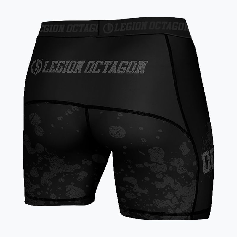 Pánske tréninkové šortky Octagon Legion Grunge black/grey 2