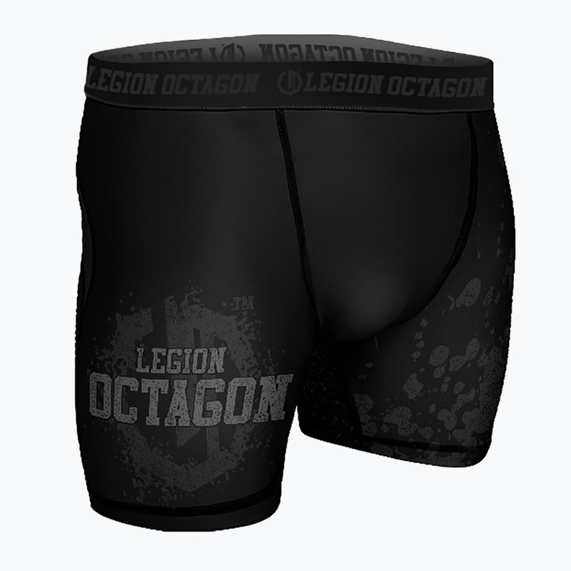 Pánske tréninkové šortky Octagon Legion Grunge black/grey 3