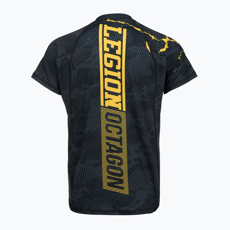 Pánsky rashguard Octagon Legion Premium black/yellow 2