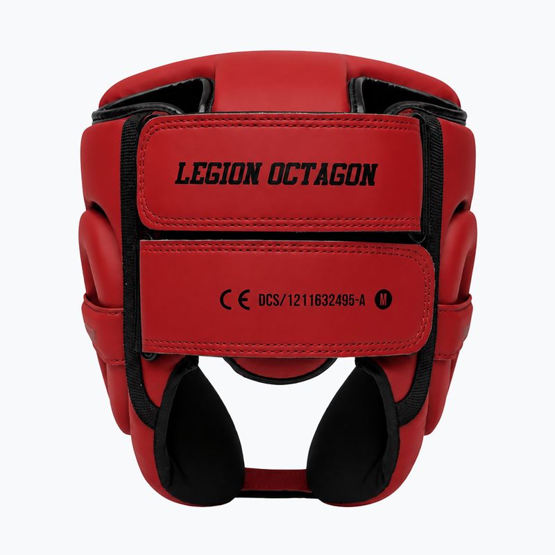 Boxerská prilba Octagon Legion Enforcer red 2