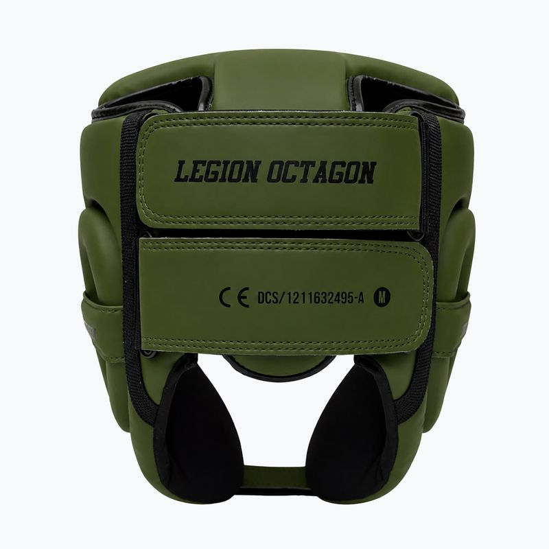 Boxerská prilba Octagon Legion Enforcer dark green 2