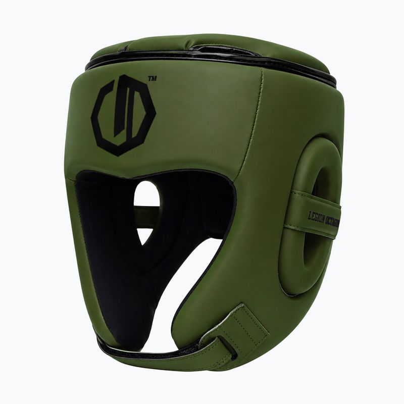 Boxerská prilba Octagon Legion Enforcer dark green 3