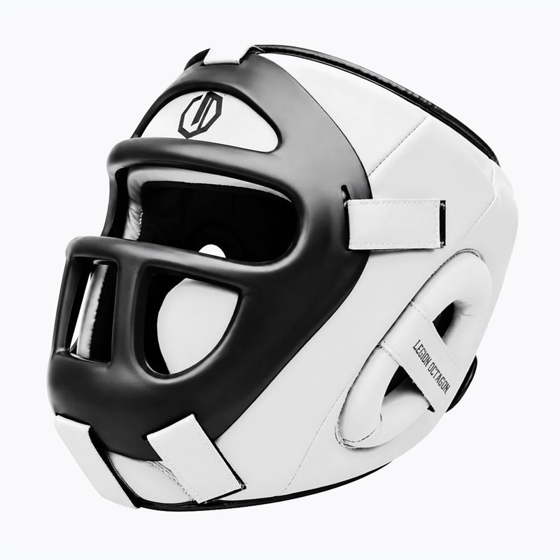 Boxerská prilba Octagon Legion Guardox 2w1 white 4