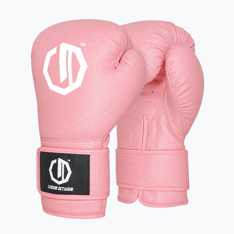 Dámske boxerské rukavice Octagon Legion Kevlar powder pink 2