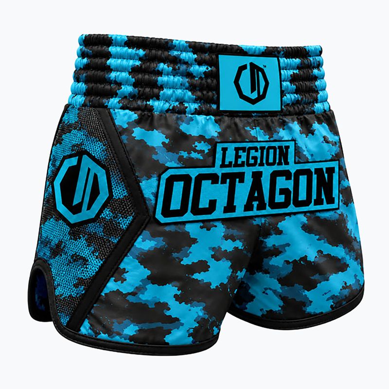 Tréningové šortky Octagon Legion Kickboxing/Muay Thai Premium arctic strike