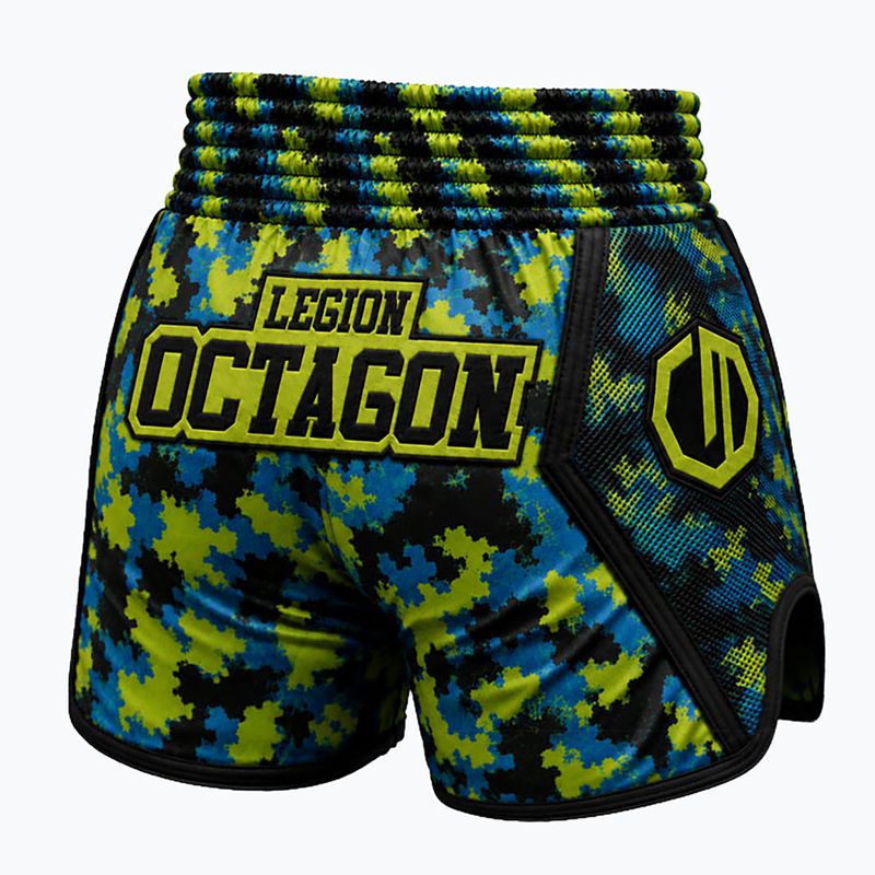 Tréningové šortky Octagon Legion Kickboxing/Muay Thai Premium toxic unit 2