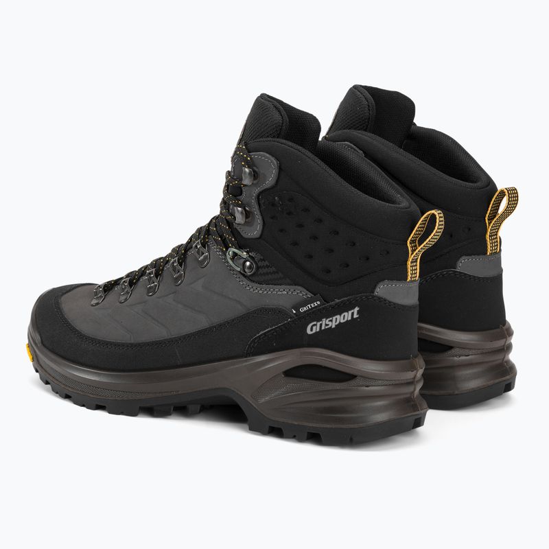 Pánske trekové topánky Grisport 15205N21G grey/black 3