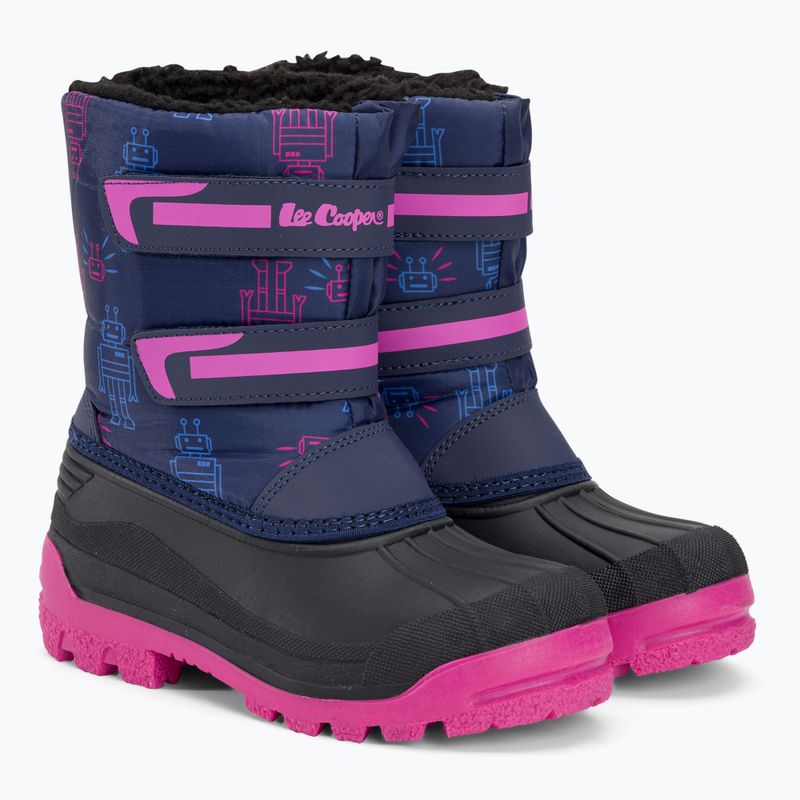 Detské snehule Lee Cooper LCJ-23-44-2007 navy/fuchsia 4