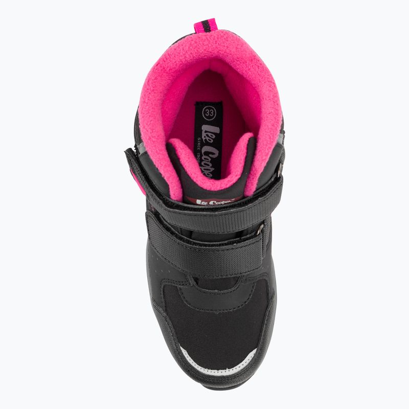 Detské snehule Lee Cooper LCJ-23-01-2061 black/fuchsia 6