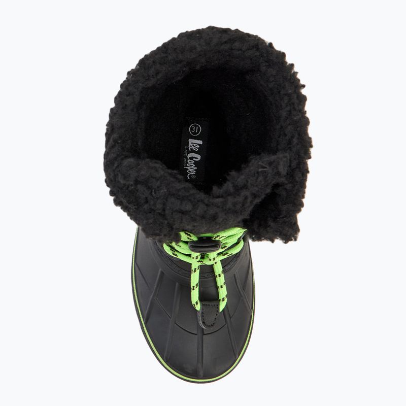 Detské snehule Lee Cooper LCJ-24-44-2856K black/lime 5
