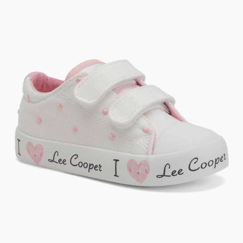 Detská obuv Lee Cooper LCW-25-02-3264K white
