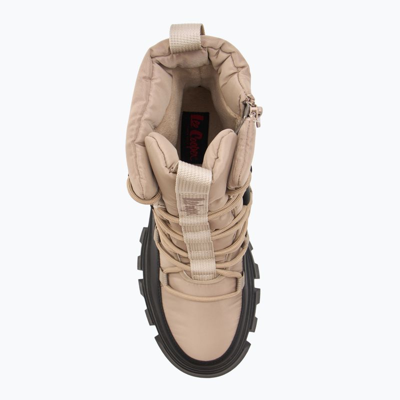 Dámske snehule Lee Cooper LCJ-24-47-3143L light brown/black 5