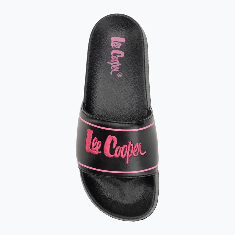 Dámske šľapky Lee Cooper LCW-25-42-3530LA black/pink 5