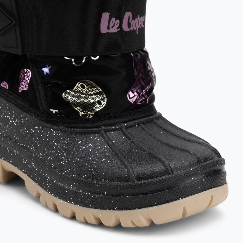Detské snehule Lee Cooper LCJ-25-10-3787K black/fushia 7