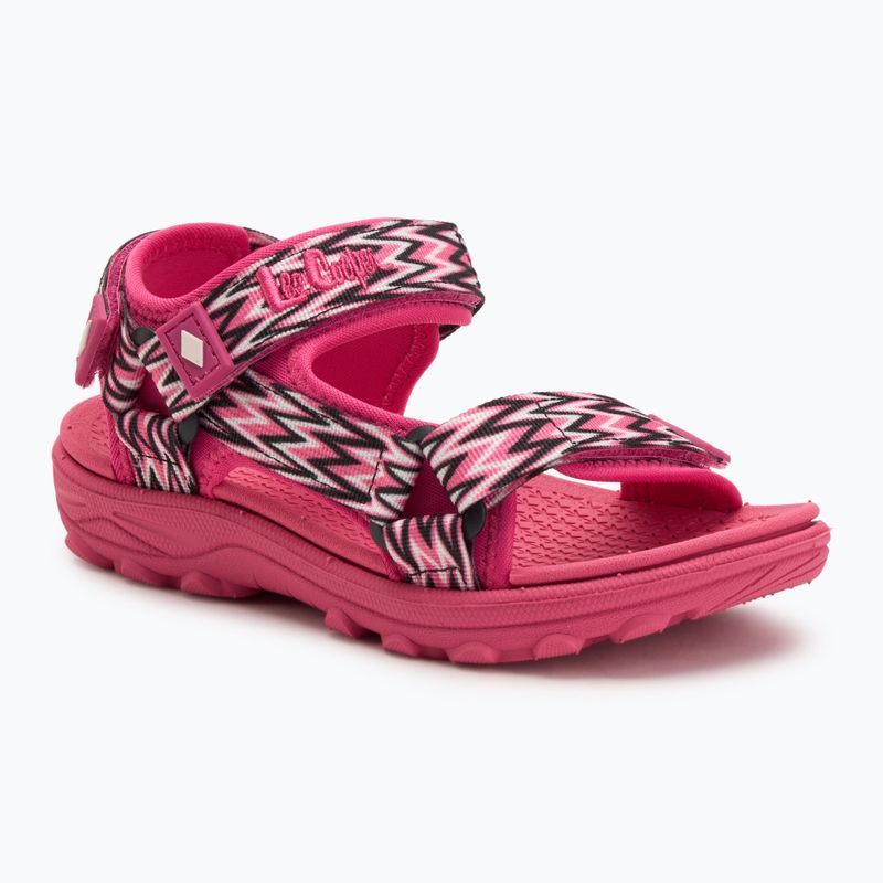 Detské sandále Lee Cooper LCW-25-34-3574K dk pink