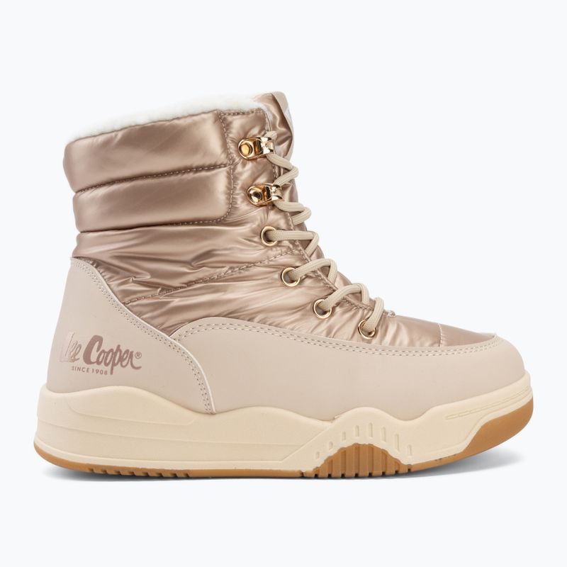 Dámske snehule Lee Cooper LCJ-26-44-4564LA gold 2
