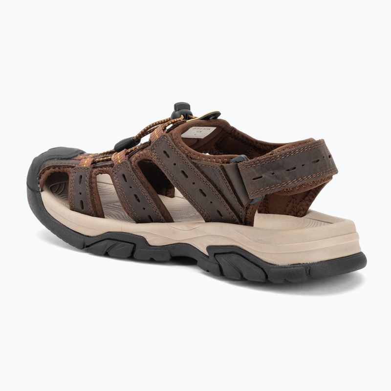 Pánske sandále Grisport 019028M hnedé 3