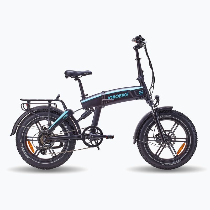 JOBOBIKE Eddy 48V 14Ah 672Wh elektrický bicykel čierny