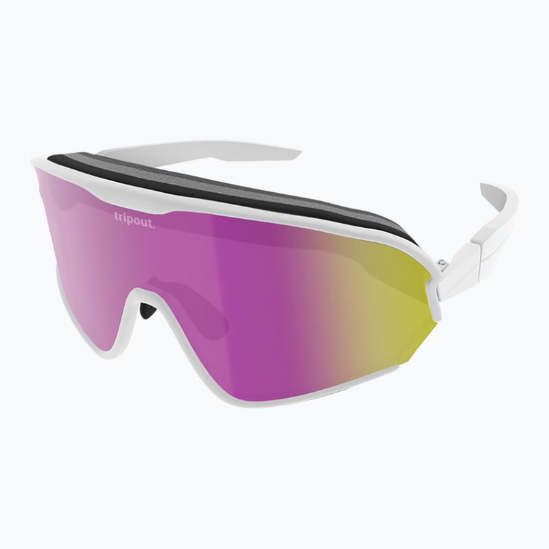 Slnečné okuliare Tripout Infinity white/pinky axiom 5
