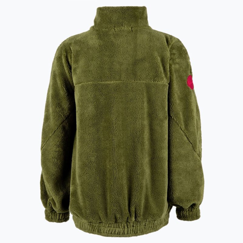 Waikane Vibe Moss dámska mikina zelená 2