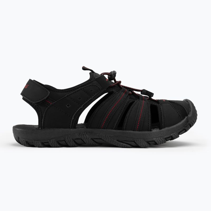 Pánske trekové sandále CampuS Carlit black/red 2