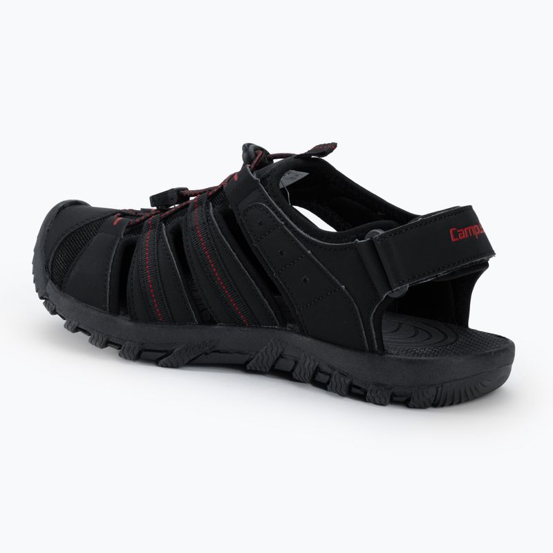 Pánske trekové sandále CampuS Carlit black/red 3