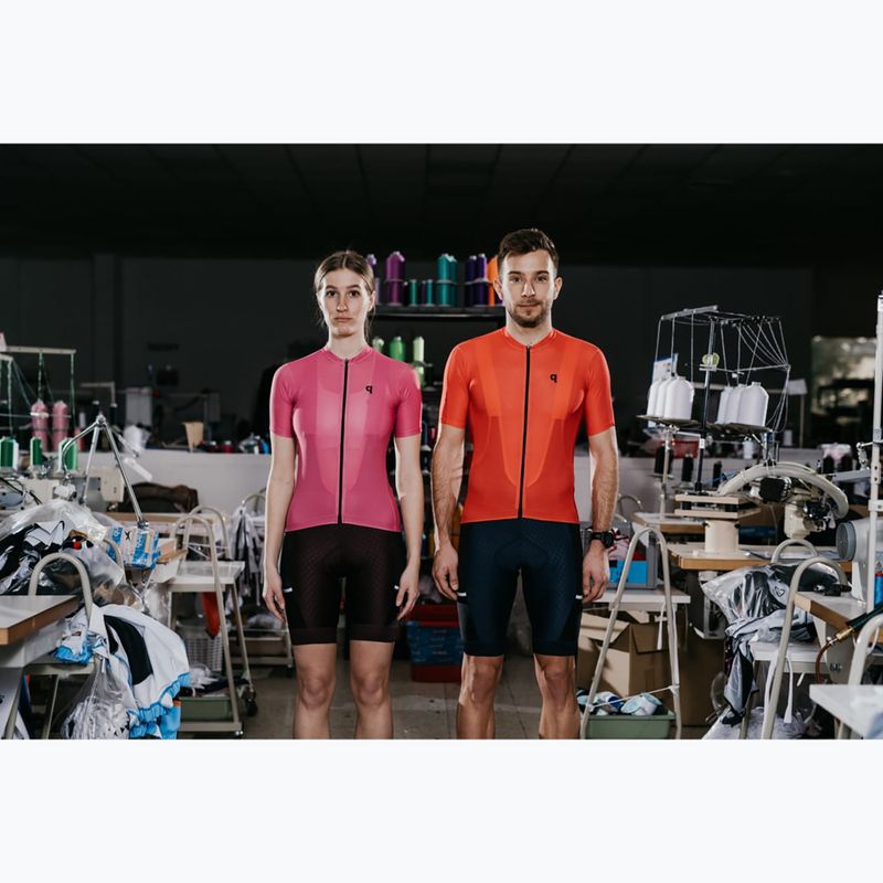 Pánsky cyklistický dres Quest Superfly orange 3