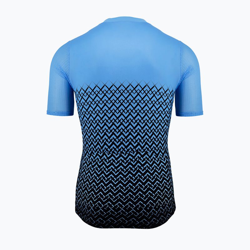 Pánsky cyklistický dres Quest Limone 23 modrý 2