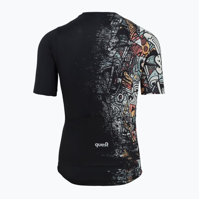 Pánsky cyklistický dres Quest Graphitti 2