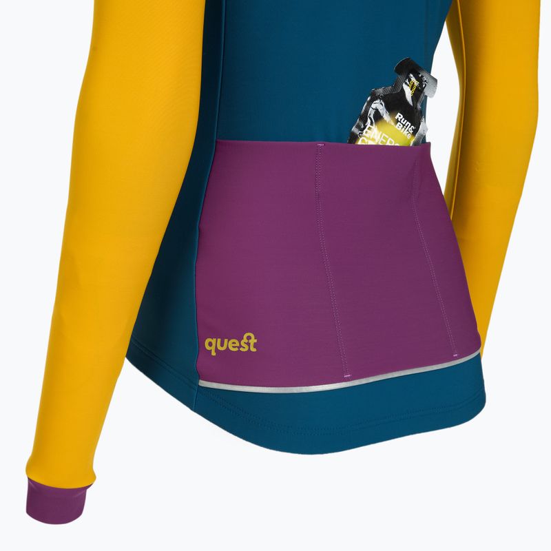 Dámska cyklistická mikina Quest Navigator green 4