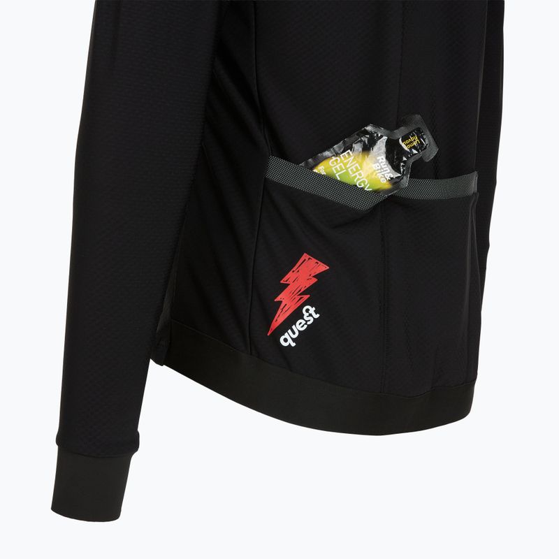 Pánska cyklistická mikina Quest Pneumatic watch out 3