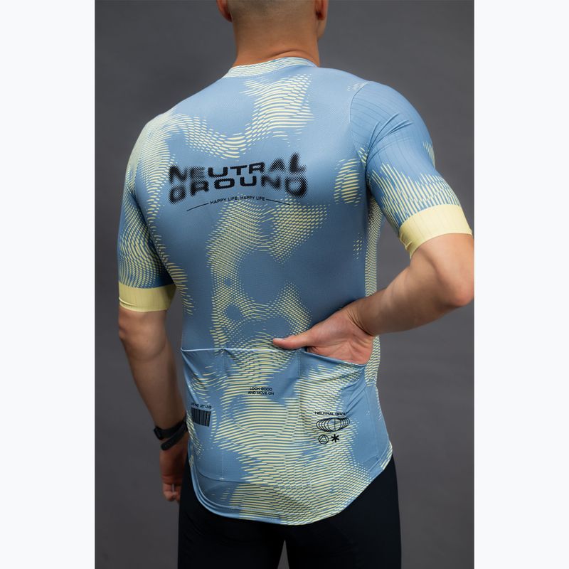 Pánsky cyklistický dres Quest Melange 4