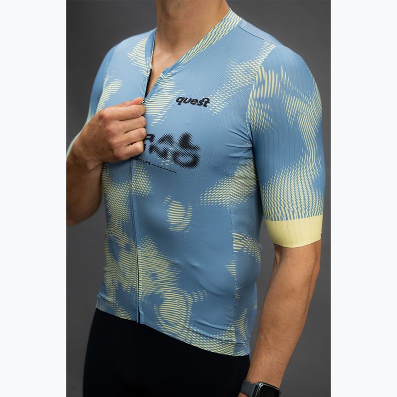Pánsky cyklistický dres Quest Melange 6