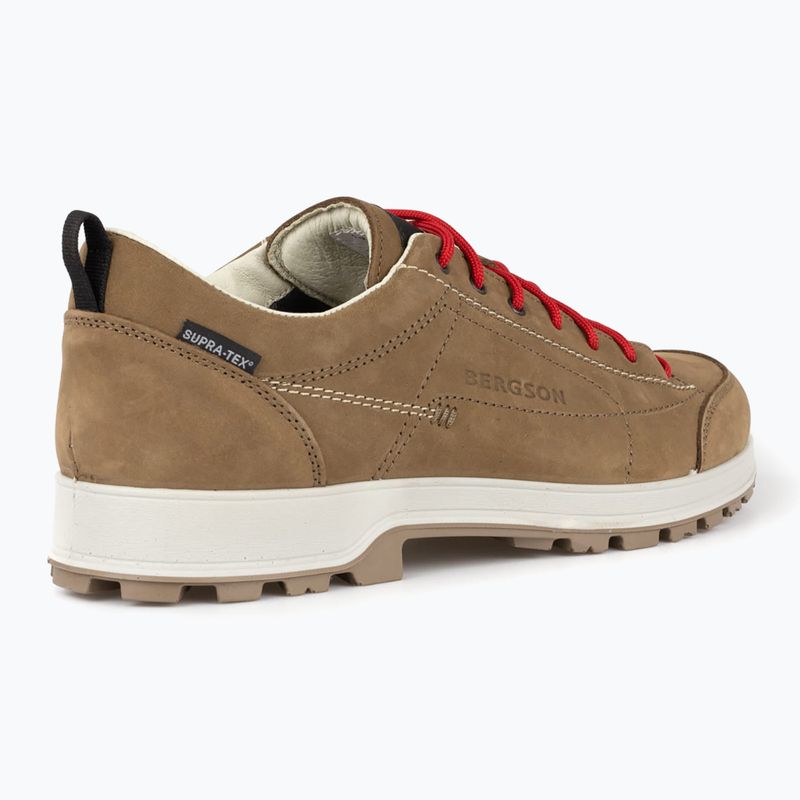 Pánske turistické topánky BERGSON Gessi Low STX brown/ l.beige 10