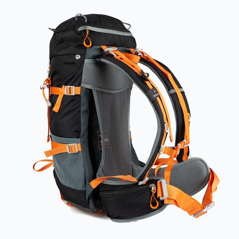 Cestovný batoh BERGSON Tunnebo 35 l black/orange 4