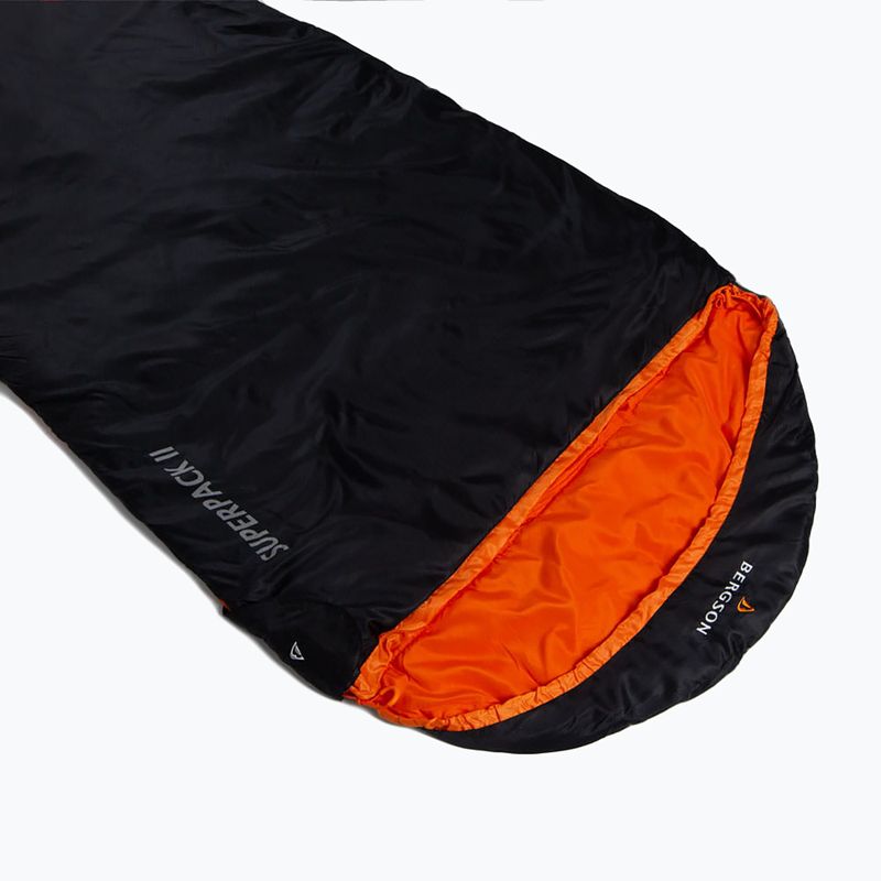 Spací vak BERGSON Superpack II čierny 2