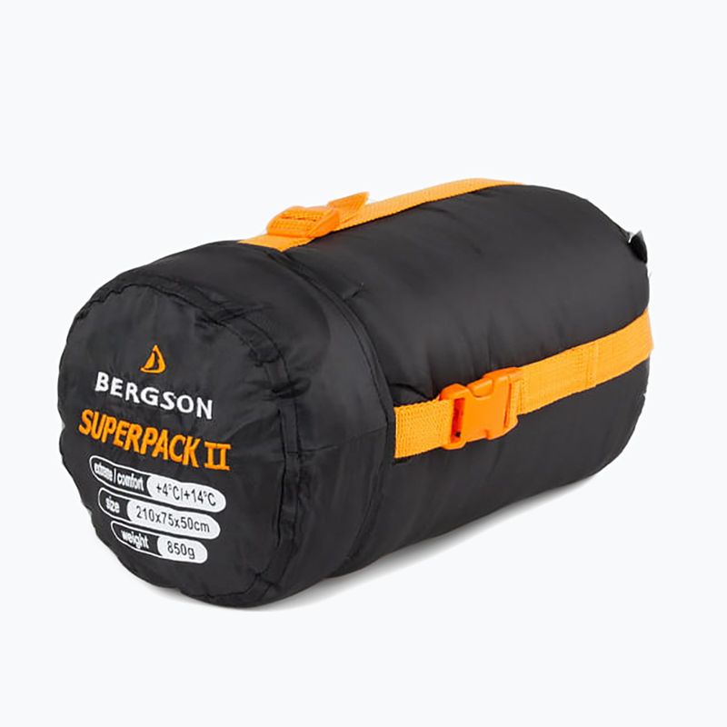 Spací vak BERGSON Superpack II čierny 9