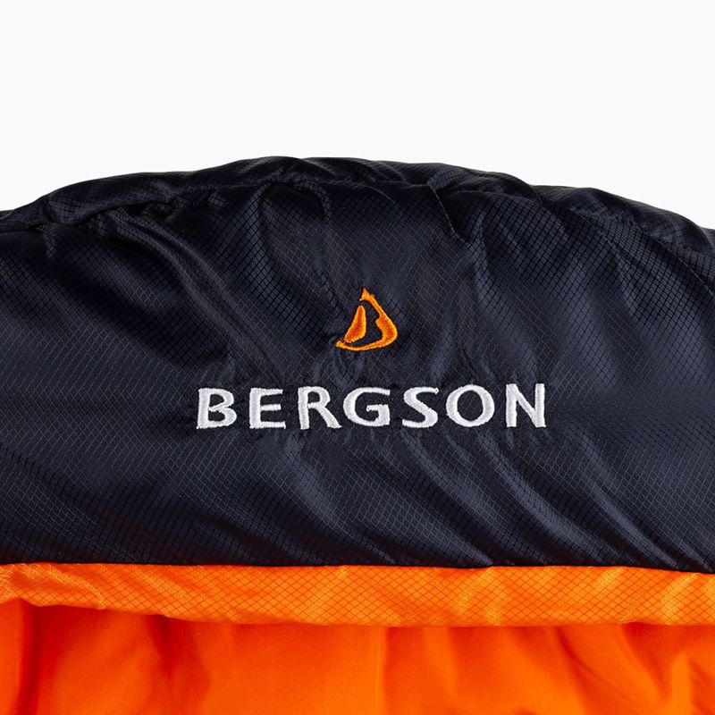 Spací vak BERGSON Rocker 300 asfalt/navy 4