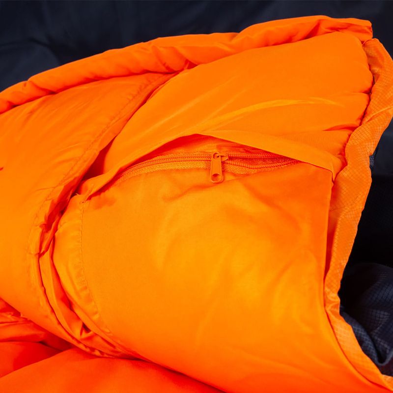 Spací vak BERGSON Rocker 400 asfalt/navy 4