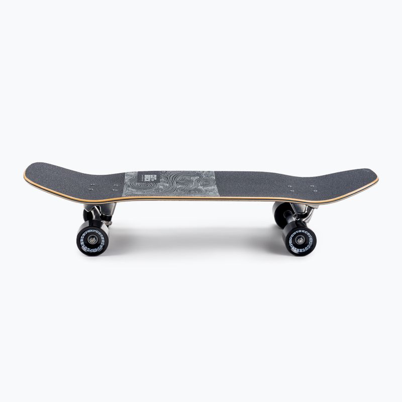 Surfskate skateboard CUTBACK Black Wave black 2