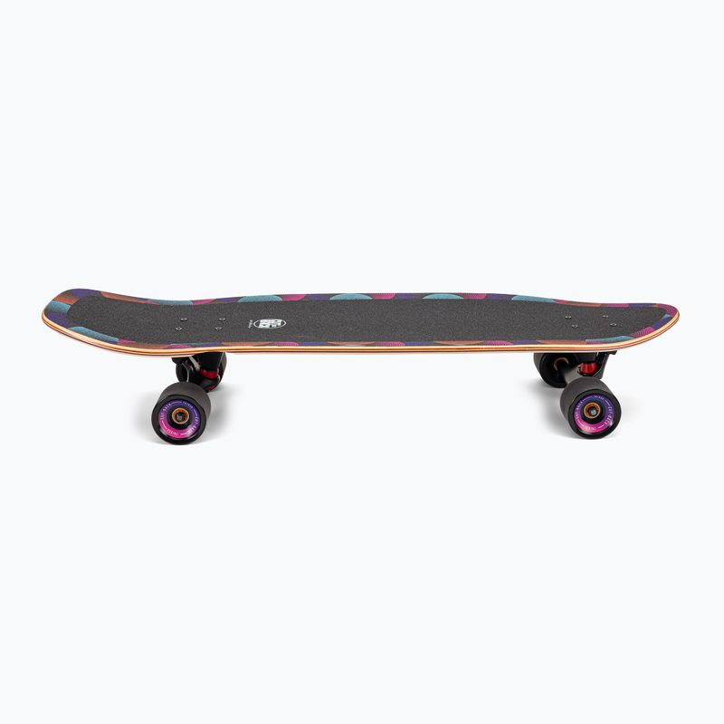 Surfskate skateboard Cutback Big Wave 34" čierny a farebný CUT-SUR-BWA 3