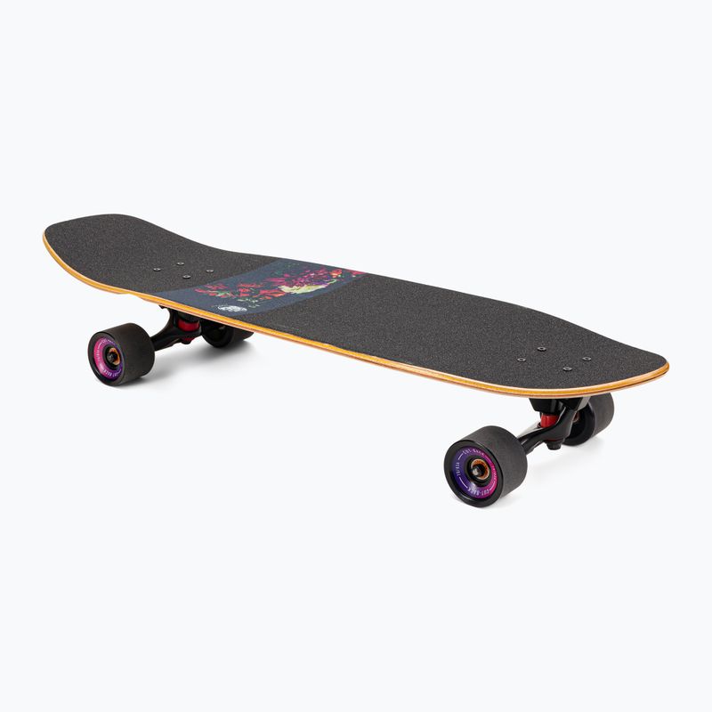 Surfskate skateboard Cutback Golden Wave 34" biely a farebný CUT-SUR-GWA 2