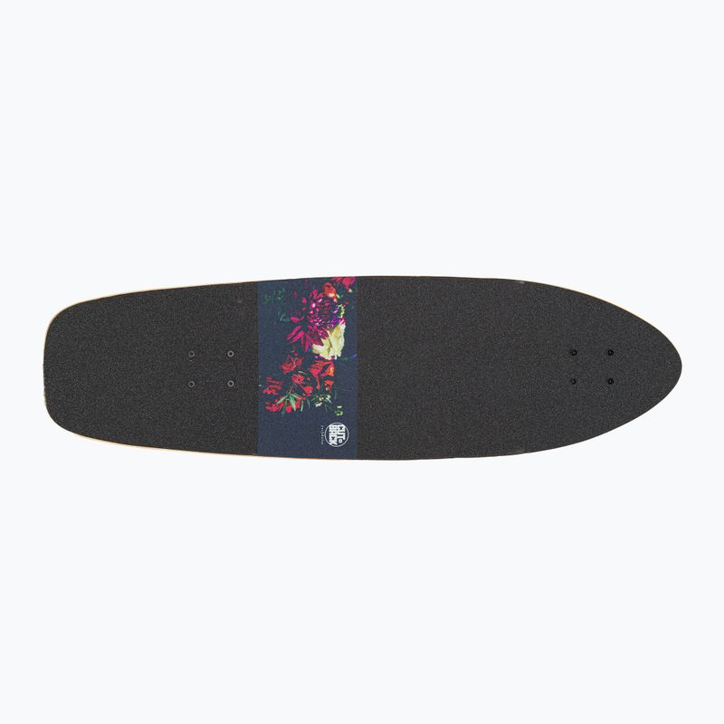 Surfskate skateboard Cutback Golden Wave 34" biely a farebný CUT-SUR-GWA 4