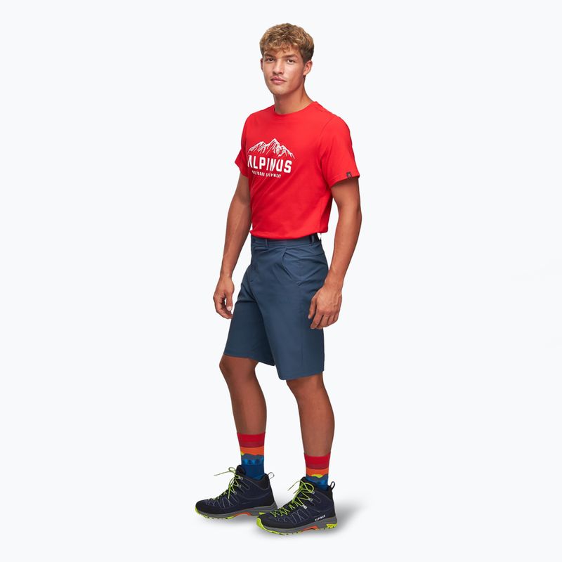 Pánske trekingové šortky Alpinus Ferrera navy blue 2