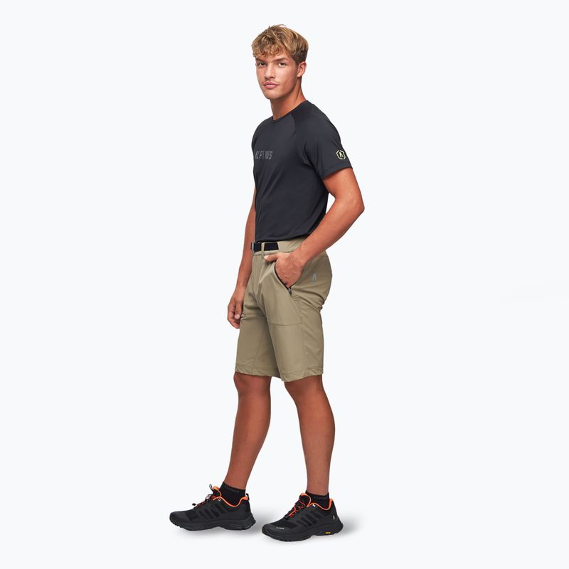 Pánske trekingové šortky Alpinus Terminio olive 2
