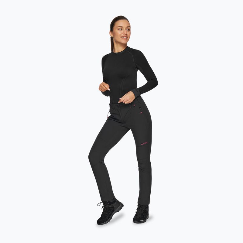 Dámske trekingové nohavice Alpinus Marmore black 2