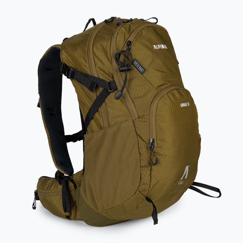 Alpinus Ornak II 30 l trekingový batoh olivovo zelená 2