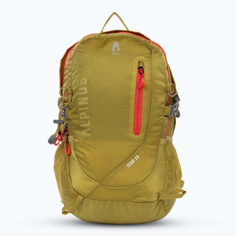 Alpinus Teide 24 l turistický batoh limetkovo zelená